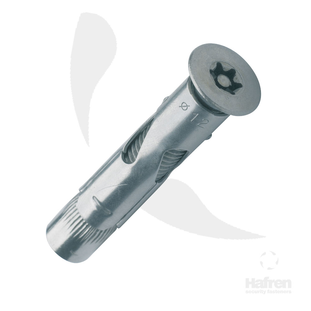 6-Lobe Pin A2 Countersunk Sleeve Anchor