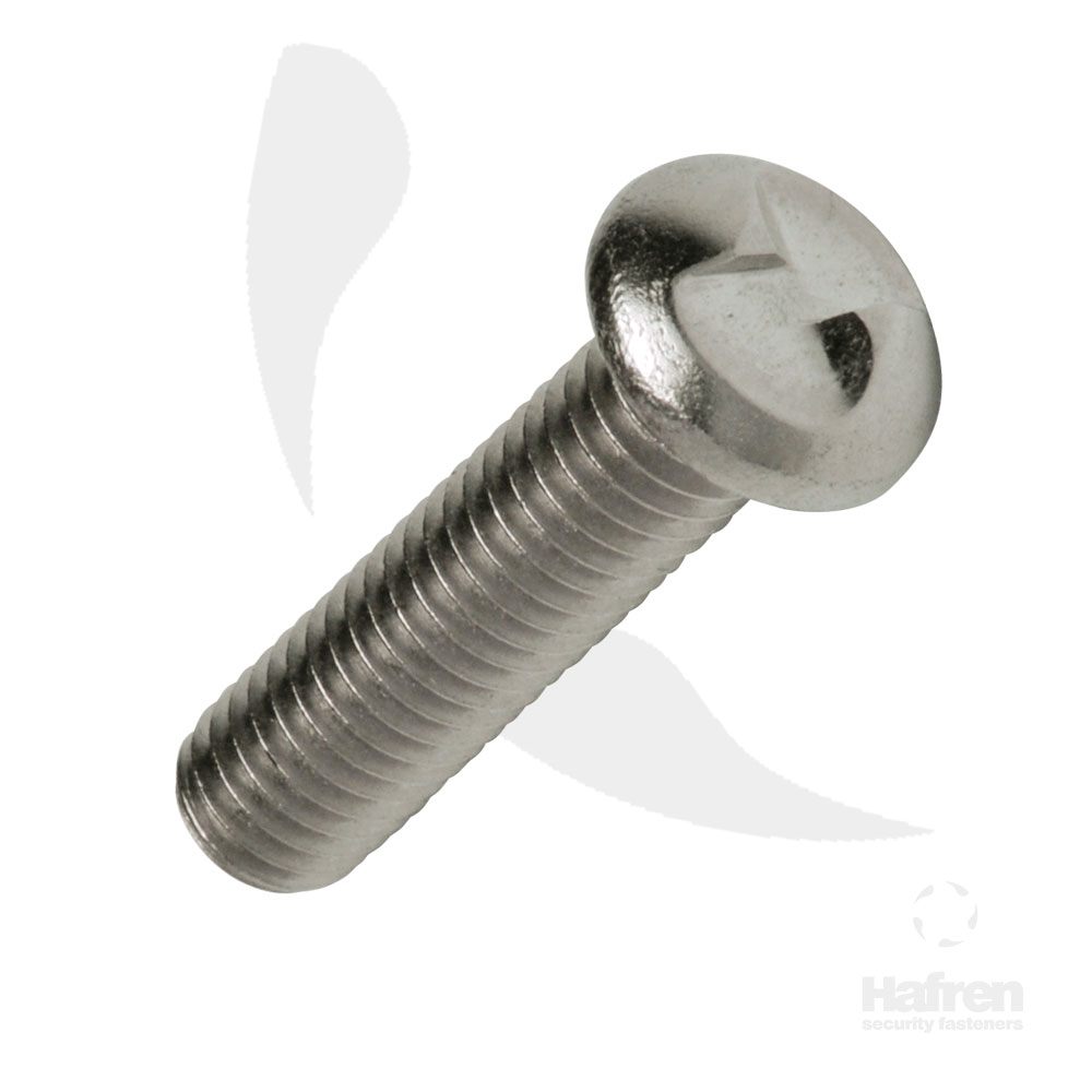 Clutch Head One-Way Round Head A2 Machine Screw